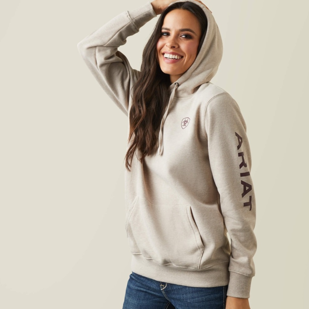Ariat Hoodie XS in color Oatmeal